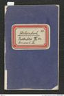 Seite 1, Tagebuch "Statzendorf II der Bronzezeit I" (NHMW-PRAE-BBB-50)
